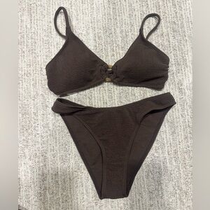 Amazon Brown Bikini Set